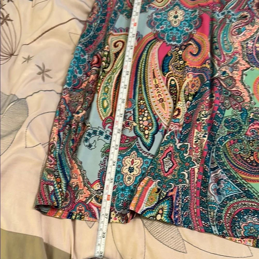 Paisley Print Women's Dress - Picture 10 of 10